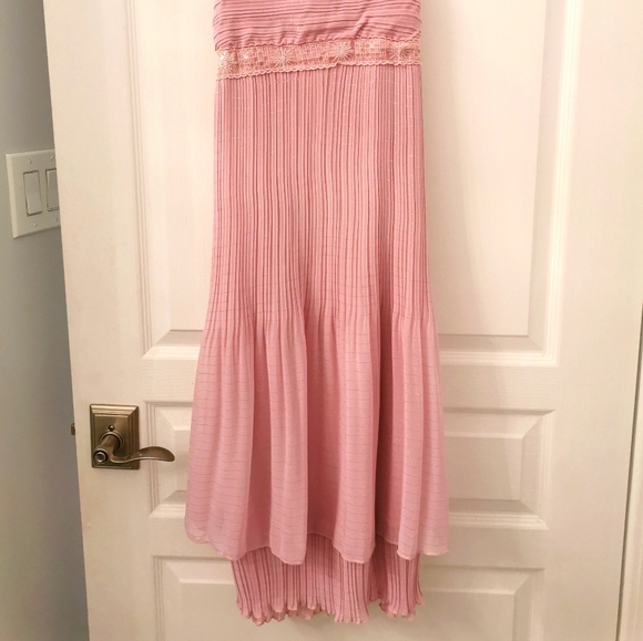 E and Queen Prom Pink Long Dress - Picture 3 of 3